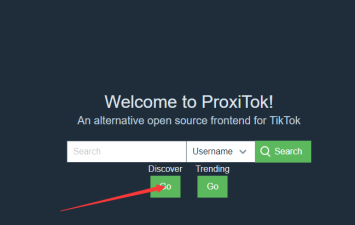 2023最新ProxiTok是一款使用PHP开发的国际版抖音TikTok网页版